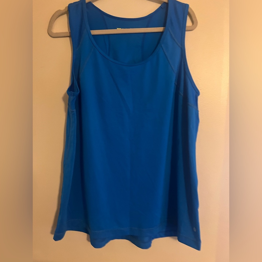 Xersion Blue Workout Tank Top Never Worn